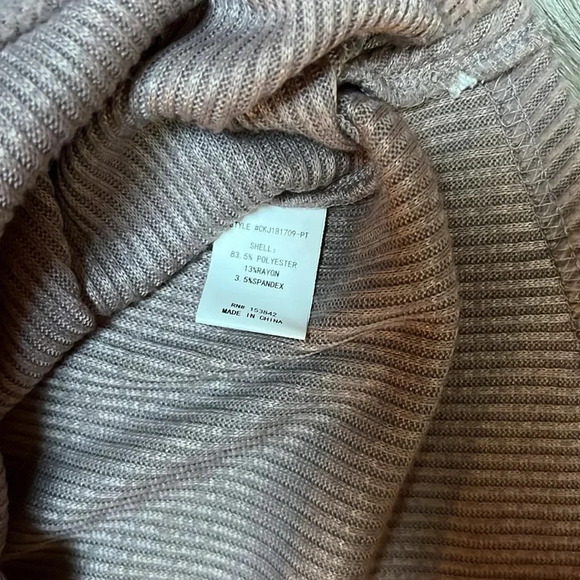 Melloday cross front pullover sweater light pink/mauve - Picture 5 of 7